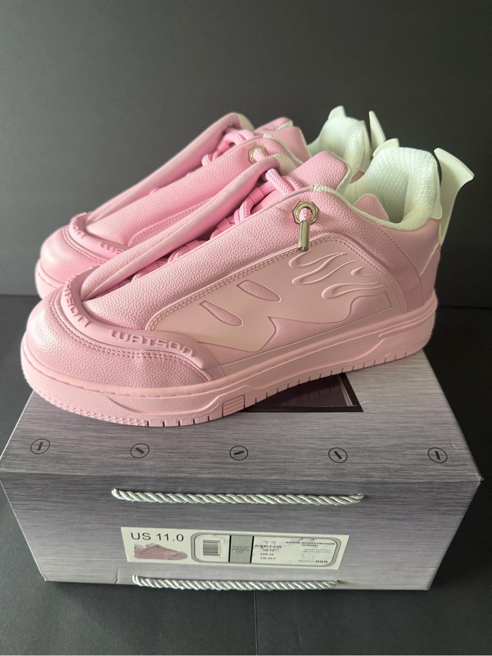 Watson Invaders Pink Casual Sneakers